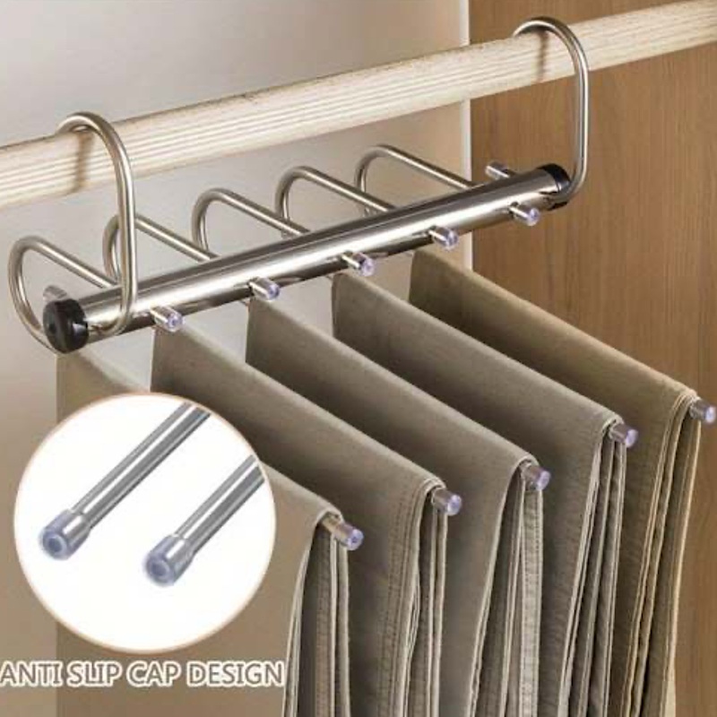 رخت آویز 5 طبقه رگالی مدل تمام استیل