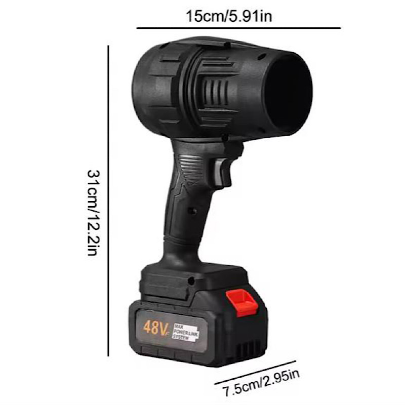 جت فن 48 ولت به همراه باتری و کیف حمل