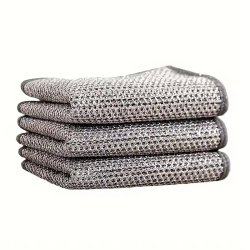 اسکاچ و دستمال توری مدل دو لایه بسته 3 عددی